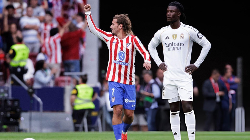 أتلتيكو مدريد يلقّن ريال مدريد درسًا قاسيًا بخماسية في ديربي مثير