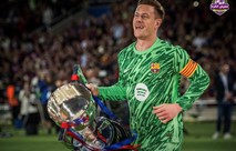 شتيغن: جاهز للموسم القادم وطموحي حصد المزيد من الألقاب