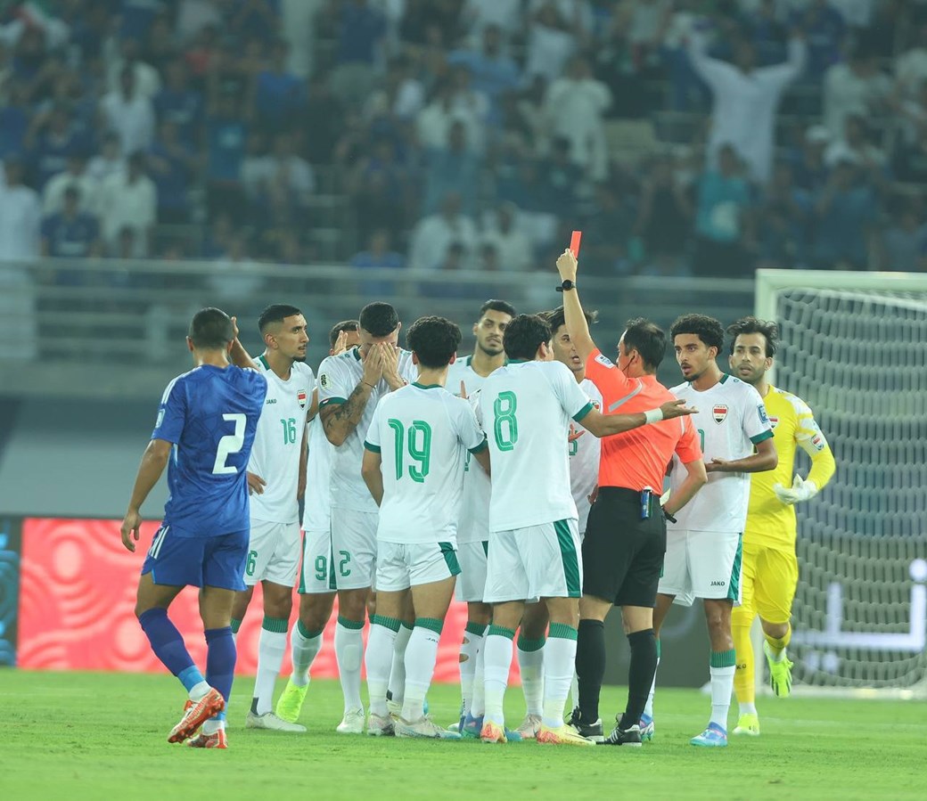 بعشرة لاعبين منتخبنا يتعادل سلبياً مع الكويت