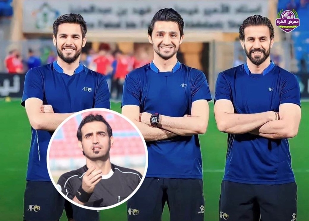 طاقم تحكيم عراقي يدير مباراة قمة في الدوري الليبي الممتاز بين الأهلي بنغازي والنصر