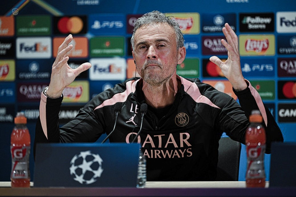 انريكي : مواجهة الارسنال ستكون مشحونة بالحماس والتحدي