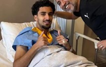 رئيس الاتحاد يطمئن على زيدان اقبال