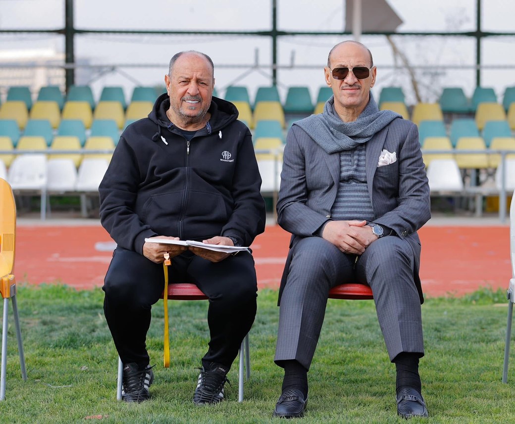 درجال يزور تدريبات منتخب الاساطير