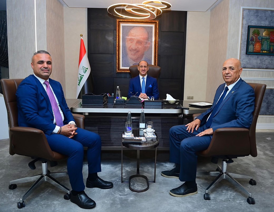 رئيس اتحاد الكرة يستقبل المستشار الإقليمي في “فيفا” بلحسن مالوش