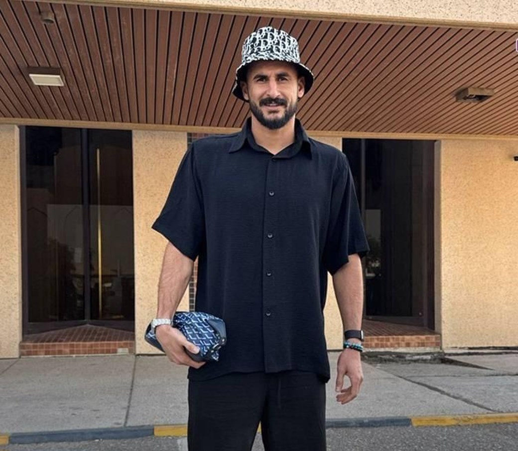 ايمن حسين يصل البصرة تمهيداً للانخراط بتدريبات المنتخب