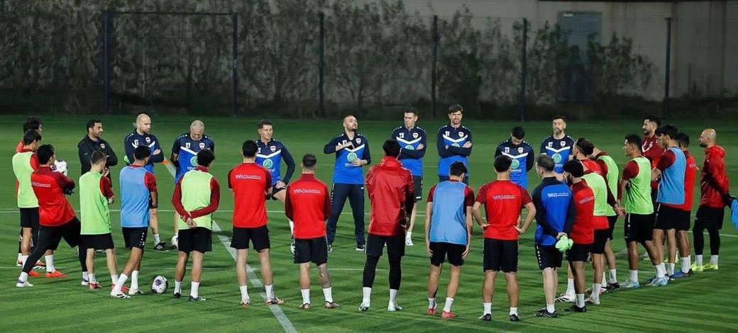 منتخبنا الوطني يباشر تدريباته في البصرة