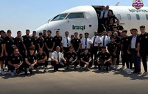 طائرة خاصة تقل وفد منتخبنا الوطني إلى عمّان استعدادًا لمواجهة الأردن في تصفيات كأس العالم