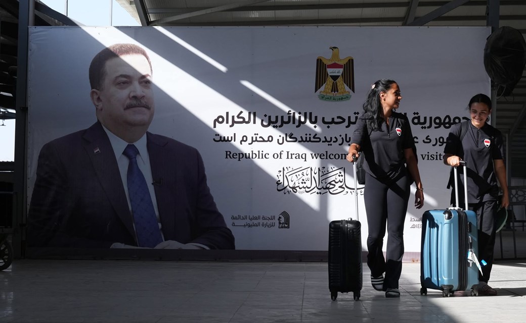 عودة وفد منتخبنا الوطني للسيدات إلى أرض الوطن بعد معسكر تدريبي في إيران