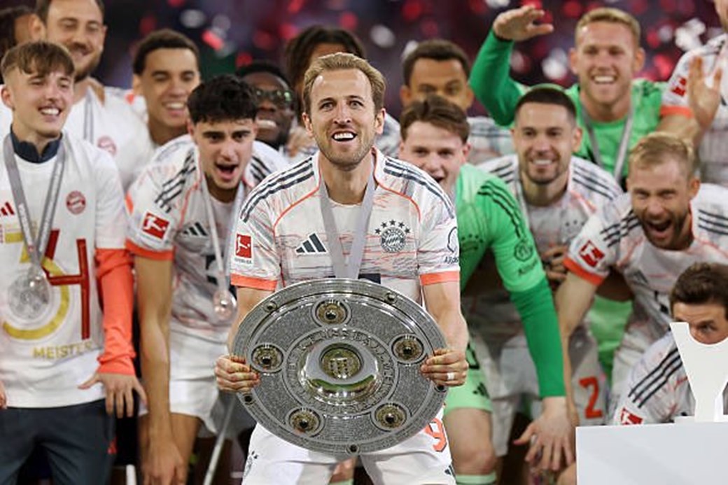 هاري كين: يجب ان اعتاد على التتويج بالالقاب