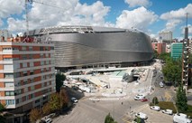 توقف حركة المرور والقطارات خارج سانتياغو برنابيو بسبب تسرب الغاز