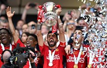 مانشستر يونايتد بطلاً لكاس الاتحاد الانكليزي على حساب جاره السيتي