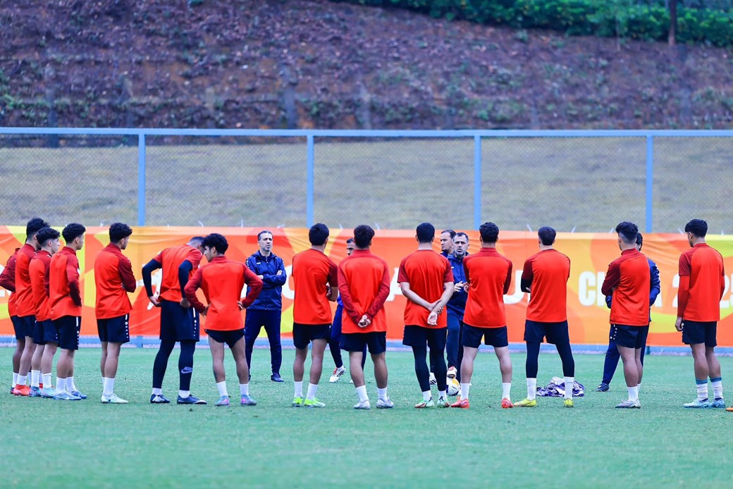 منتخب الشباب ينهي تحضيراته لمواجهة كوريا الشمالية