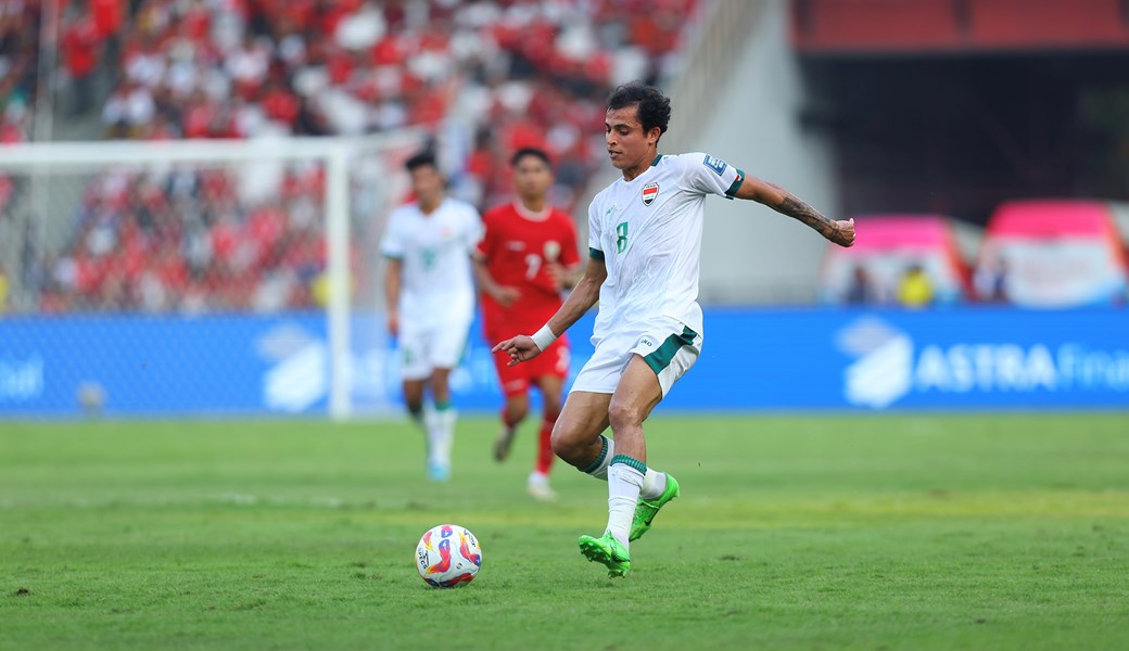 إبراهيم بايش: الرطوبة أثرت على أداء لاعبي العراق أمام إندونيسيا 