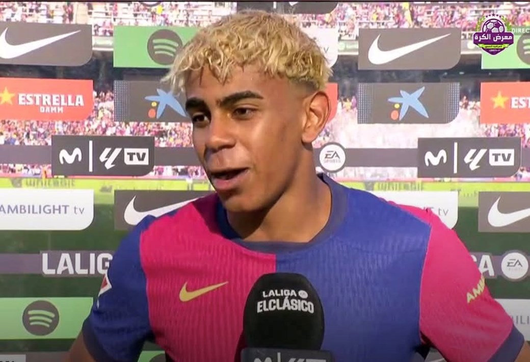 لامين يامال : فوزنا على الريال قربنا من التتويج ..