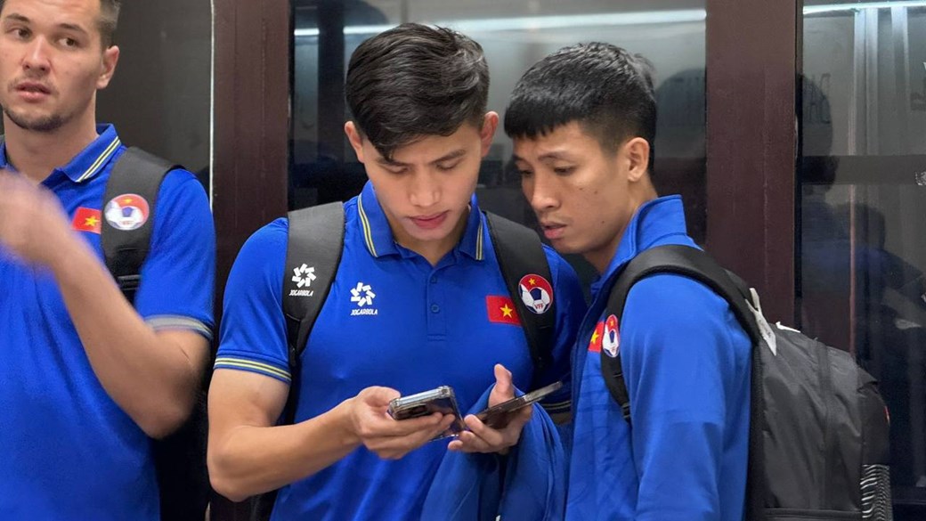 منتخب فيتنام يصل البصرة