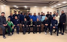 رئيس اللجنة الاولمبية يلتقى بوفد منتخب القدامى