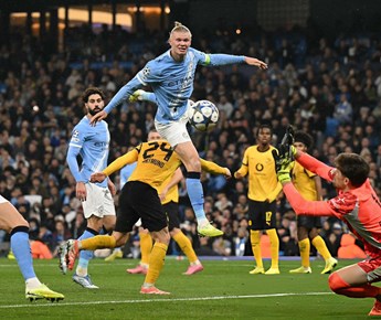 مانشستر سيتي يكتسح دورتموند برباعية في قمة دوري أبطال أوروبا