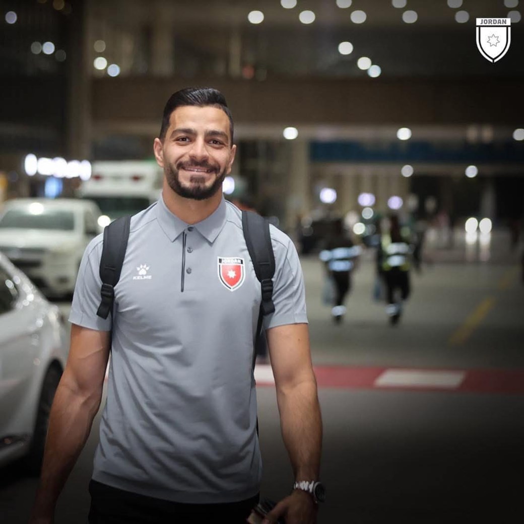 المنتخب الأردني يصل الدمام لبدء معسكر تدريبي استعداداً لتصفيات كأس العالم 2026