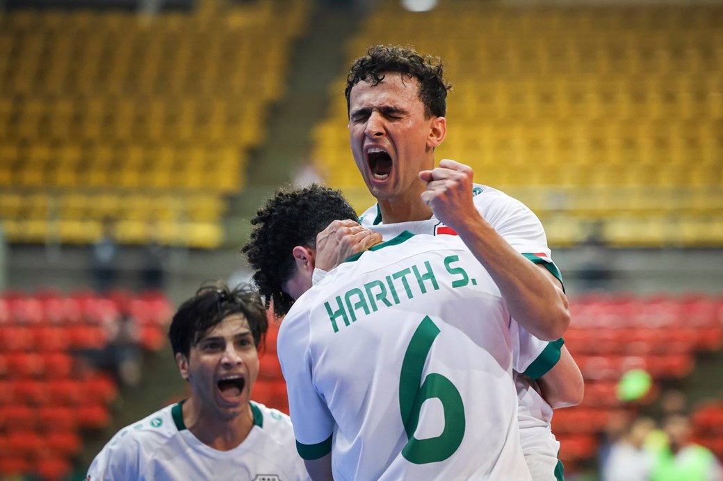 أسود الرافدين إلى ربع نهائي بطولة آسيا للصالات