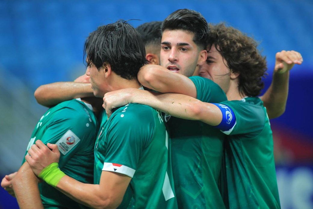 العراقي الأولمبي يفوز على طاجيكستان