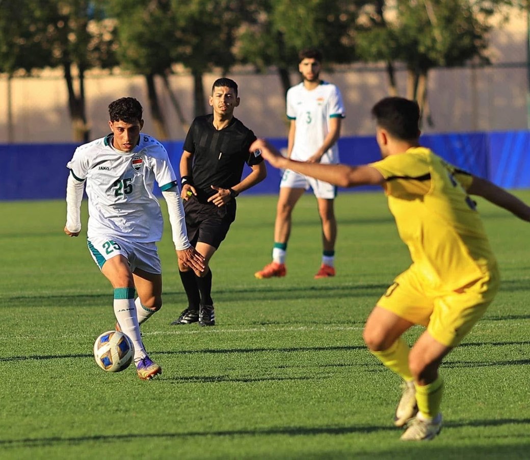 منتخب الشباب يتعادل مع الكرخ ودياً 