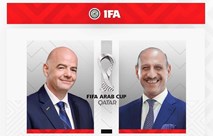 رئيس الاتحاد يتلقى دعوة رسمية من جياني انفاتينو للمشاركة بكاس العرب