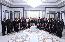 رئيس الوزراء يستقبل وفد نادي دهوك