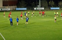 منتخبنا الوطني يكثف تحضيراته لمواجهة الكويت