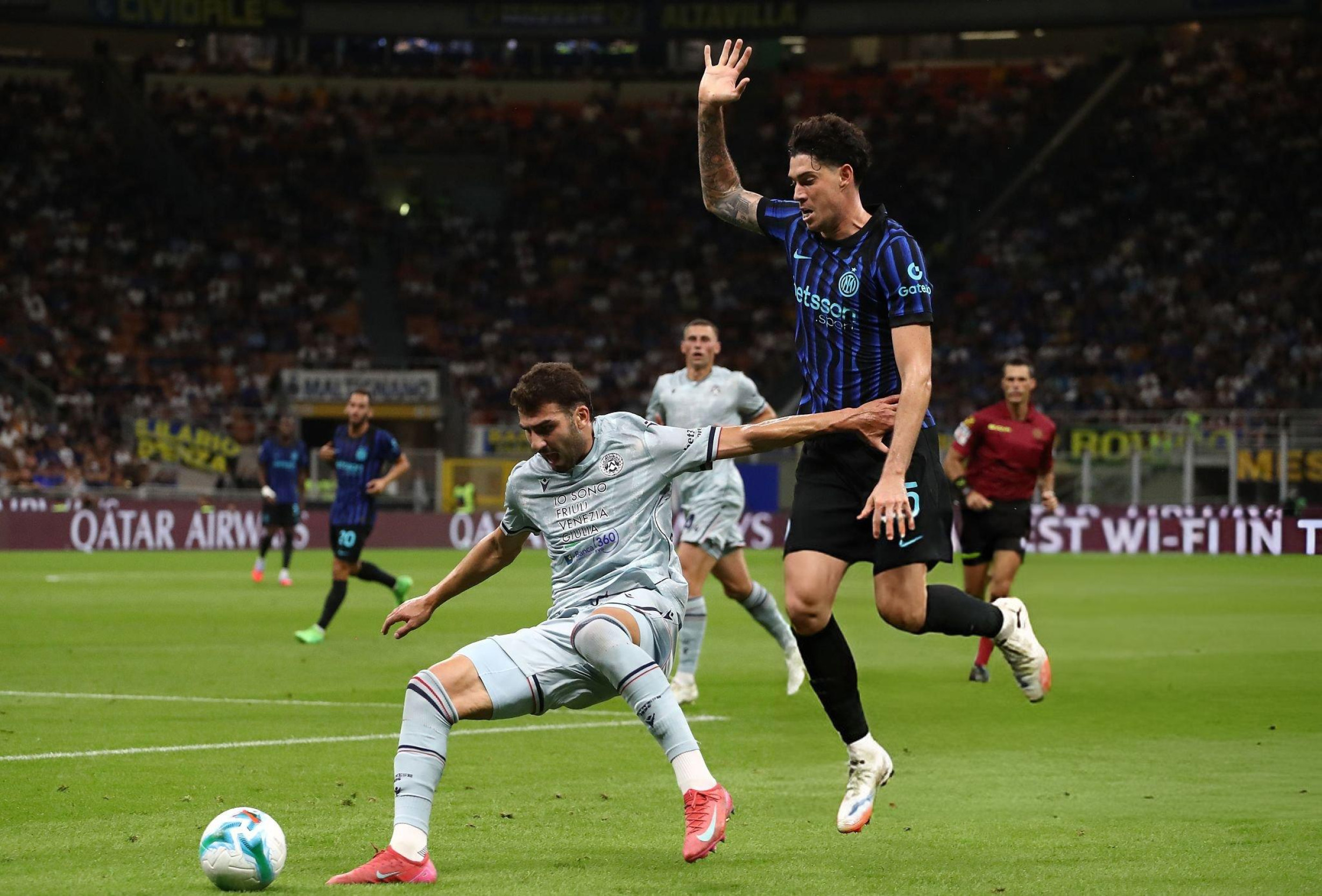 إنتر ميلان يسقط أمام أودينيزي بهدفين لهدف في الدوري الإيطالي