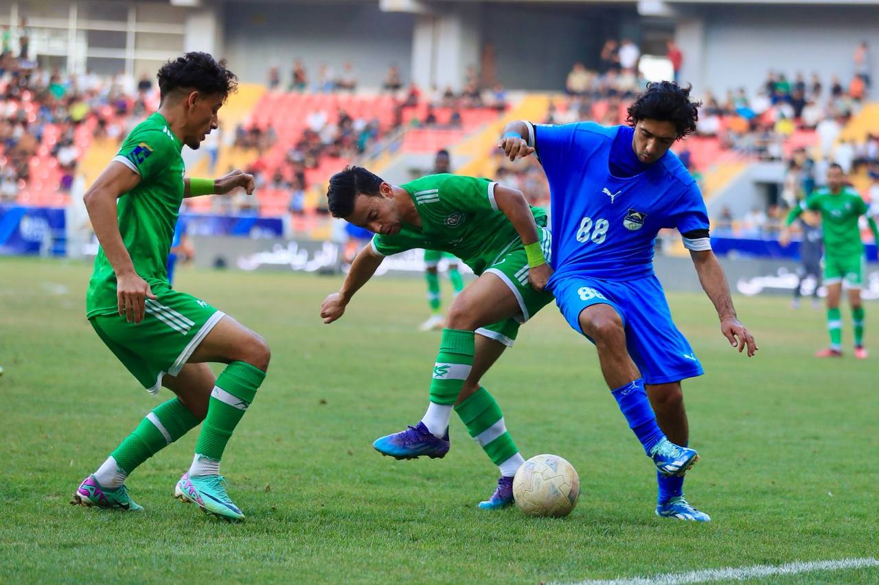 زاخو يُسقط النفط بثلاثية نظيفة.. وتعادل سلبي بين النجف وكربلاء 
