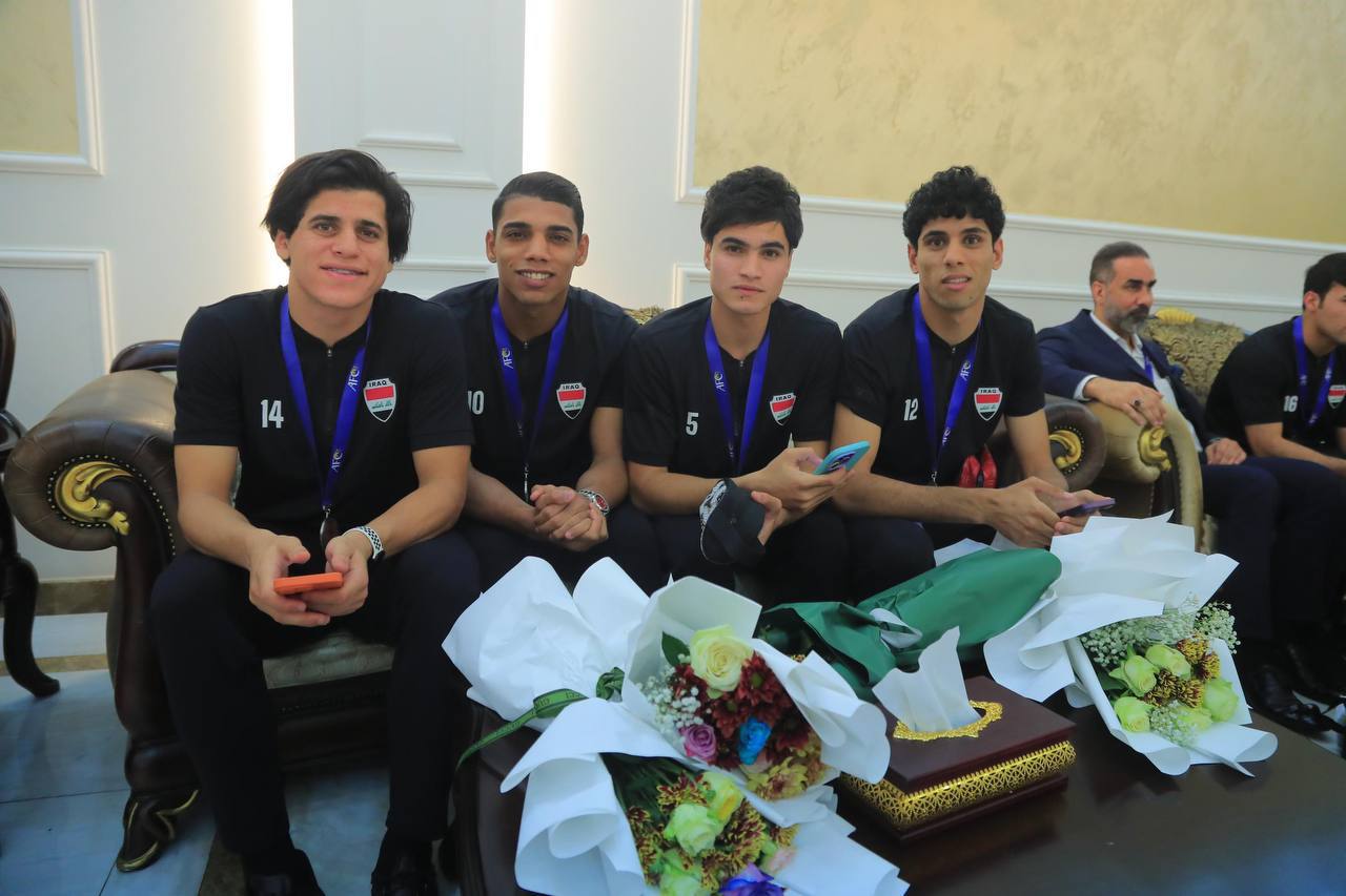 وفد المنتخب الأولمبي يصل إلى بغداد 