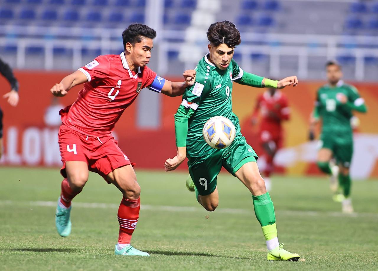 قبل مواجهة المنتخب الإندونيسي .. أسود الرافدين لا تعرف الخسارة أمامهم