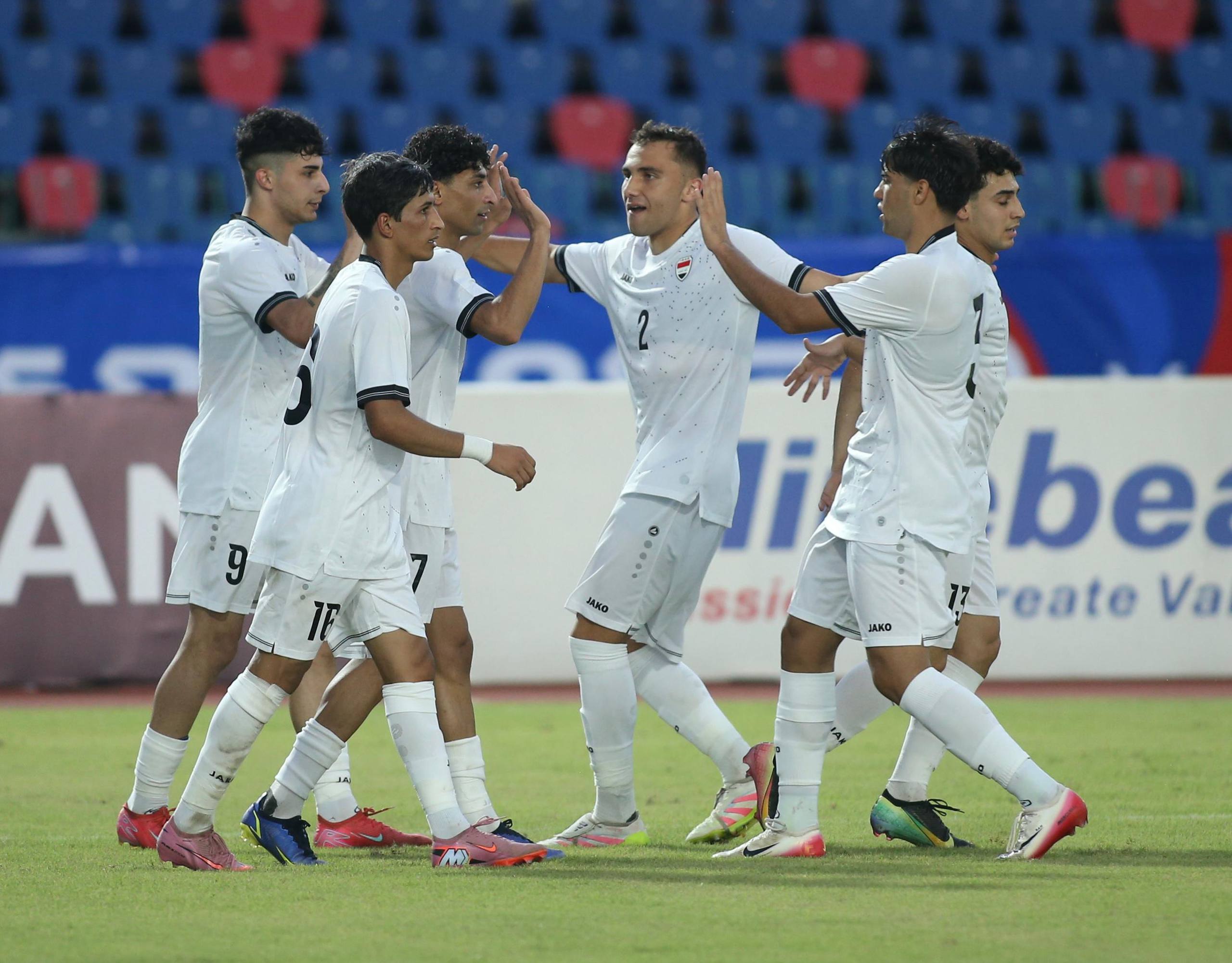 الأولمبي العراقي يستهل مشواره في تصفيات آسيا باكتساح باكستان بثمانية أهداف