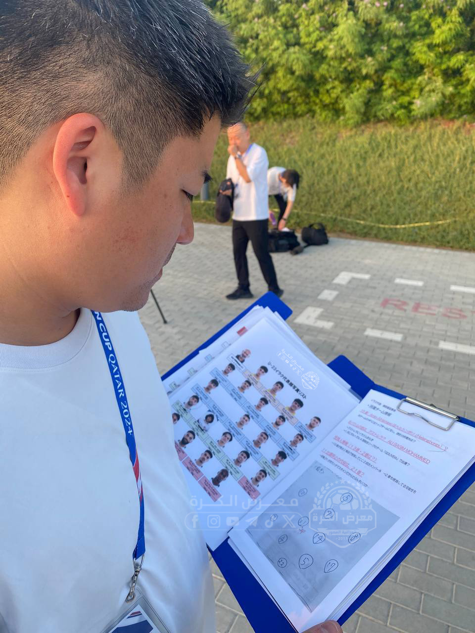 الإعلام الياباني يرصد تدريبات منتخبنا الأولمبي، ويزود وسائل الاعلام بتقرير كامل